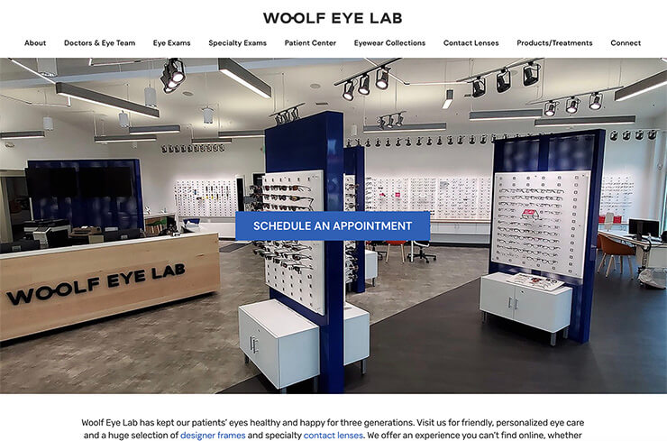 WOOLF EYE LAB homepage