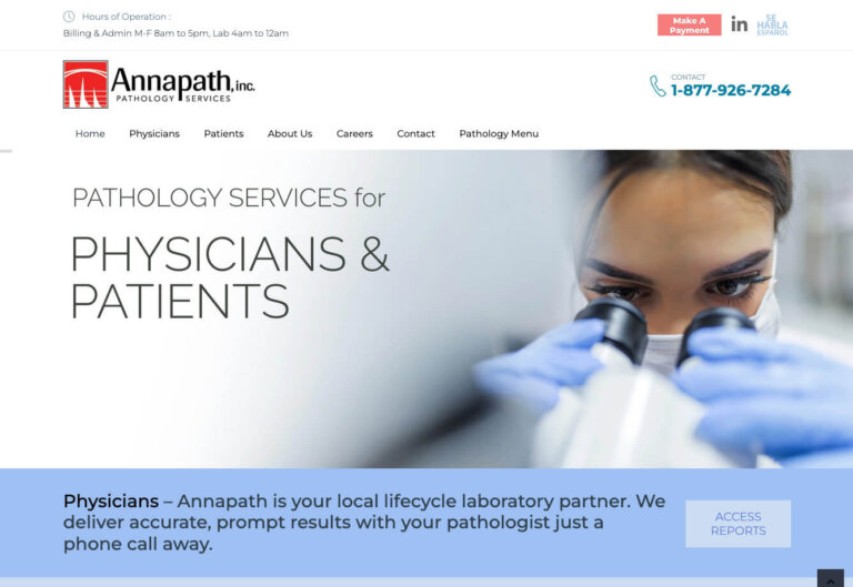 Annapath-Pathology Services for Physicians & Patients